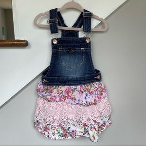 [Jordache] Jean Jumper Skirt